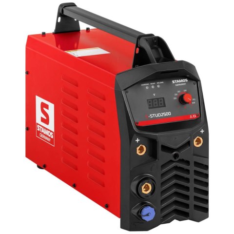 ZGRZEWARKA PRZYPAWARKA KONDENSATOROWA DO ŚRUB GWOŹDZI KOŁKÓW METALOWYCH M3 - M10 S-STUD2500 JULI STAMOS GERMANY ZGRZEWARKA PRZYPAWARKA KONDENSATOROWA DO ŚRUB GWOŹDZI KOŁKÓW METALOWYCH M3 - M10 S-STUD2500 JULI STAMOS GERMANY