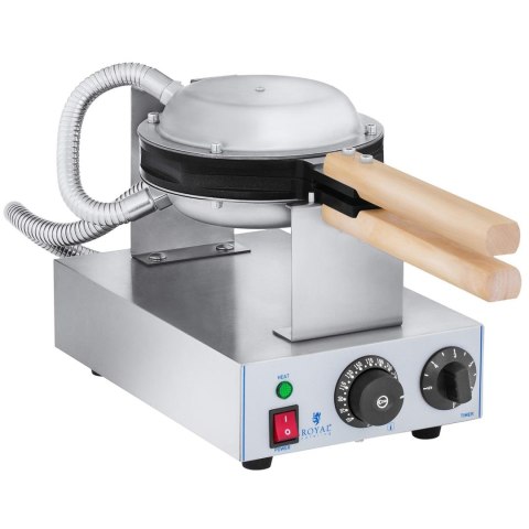 GOFROWNICA OPIEKACZ DO GOFRÓW BĄBELKOWYCH BUBBLE WAFFLE 1415W ROYAL CATERING RCWM-1400-B GOFROWNICA OPIEKACZ DO GOFRÓW BĄBELKOWYCH BUBBLE WAFFLE 1415W ROYAL CATERING RCWM-1400-B