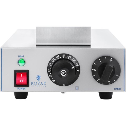 GOFROWNICA OPIEKACZ DO GOFRÓW BĄBELKOWYCH BUBBLE WAFFLE 1415W ROYAL CATERING RCWM-1400-B GOFROWNICA OPIEKACZ DO GOFRÓW BĄBELKOWYCH BUBBLE WAFFLE 1415W ROYAL CATERING RCWM-1400-B