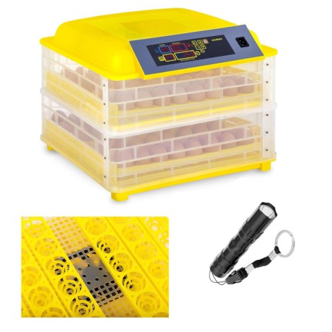 INKUBATOR WYLĘGARKA KLUJNIK DO WYLĘGU DO 96 JAJ + OWOSKOP 120W INKUBATOR WYLĘGARKA KLUJNIK DO WYLĘGU DO 96 JAJ + OWOSKOP 120W