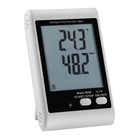 TERMOHIGROMETR REJESTRATOR TEMPERATURY I WILGOTNOŚCI ZAKRES 0 - 100% -35 - 70DEG;C USB TERMOHIGROMETR REJESTRATOR TEMPERATURY I WILGOTNOŚCI ZAKRES 0 - 100% -35 - 70DEG;C USB
