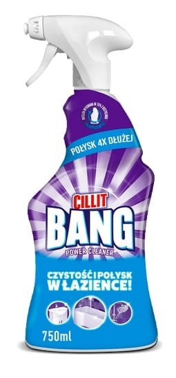 CILLIT BANG Power Cleaner Czystość i Połysk w Łazience 750ml Spray CILLIT BANG Power Cleaner Czystość i Połysk w Łazience 750ml Spray