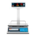 WAGA SKLEPOWA CENOWA ZALEGALIZOWANA EGE-LED TEM RS232 30KG / 10G