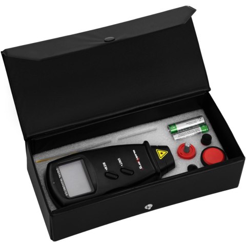 MIERNIK PRĘDKOŚCI OBROTOWEJ OBROTOMIERZ TACHOMETR LASEROWY LCD MIERNIK PRĘDKOŚCI OBROTOWEJ OBROTOMIERZ TACHOMETR LASEROWY LCD