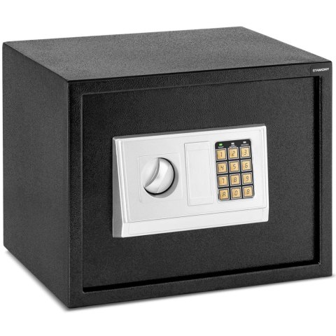 SEJF DOMOWY ELEKTRONICZNY SKRYTKA NA SZYFR I KLUCZ 38X30X30 CM SEJF DOMOWY ELEKTRONICZNY SKRYTKA NA SZYFR I KLUCZ 38X30X30 CM
