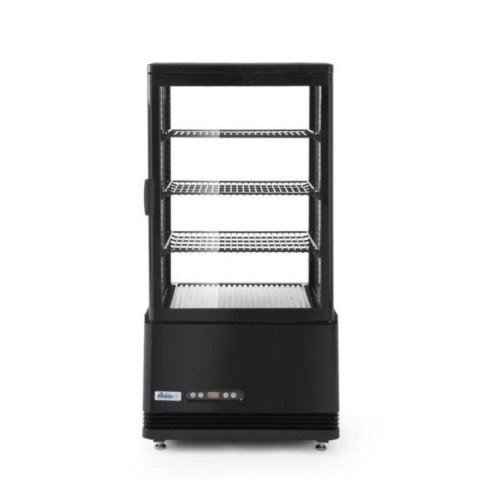 WITRYNA CHŁODNICZA CUKIERNICZA 3 PÓŁKI 68L LED - CZARNA WITRYNA CHŁODNICZA CUKIERNICZA 3 PÓŁKI 68L LED - CZARNA