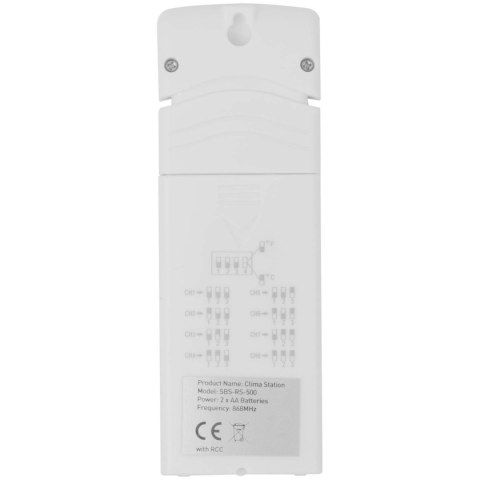 BEZPRZEWODOWA STACJA POGODOWA 5 CZUJNIKÓW MICROSD USB BEZPRZEWODOWA STACJA POGODOWA 5 CZUJNIKÓW MICROSD USB
