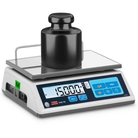 WAGA SKLEPOWA HANDLOWA 15 KG / 5 G LCD M LEGALIZACJA WAGA SKLEPOWA HANDLOWA 15 KG / 5 G LCD M LEGALIZACJA