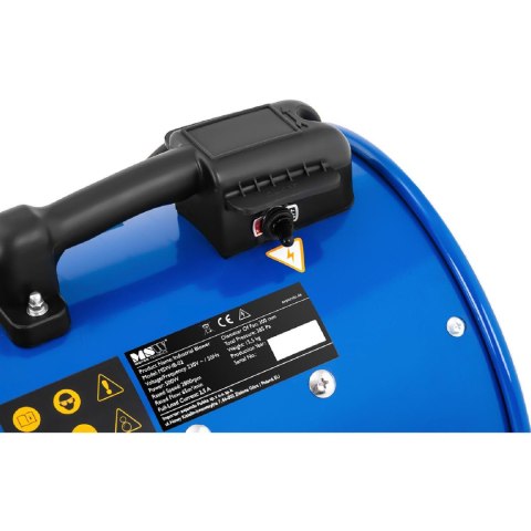 WENTYLATOR DMUCHAWA PRZEMYSŁOWA OSIOWA DO CHŁODZENIA I CYRKULACJI POWIETRZA 500 W ŚR. 300 MM WENTYLATOR DMUCHAWA PRZEMYSŁOWA OSIOWA DO CHŁODZENIA I CYRKULACJI POWIETRZA 500 W ŚR. 300 MM
