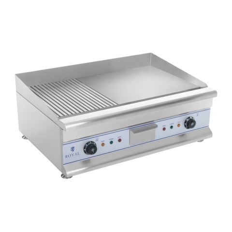 Grill podwójny duży ryflowany 75cm