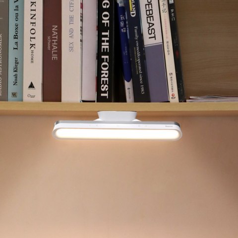 Magnetyczna lampka nocna LED lampa pod szafkę do domu kuchni pokoju biały