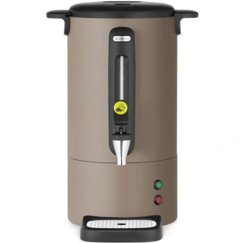 Zaparzacz do kawy z kranem ociekaczem UNIQ 7 l 1050 W - taupe