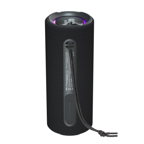 Głośnik przenośny Bluetooth Mirtune C2 24W + kable USB-C AUX - czarny