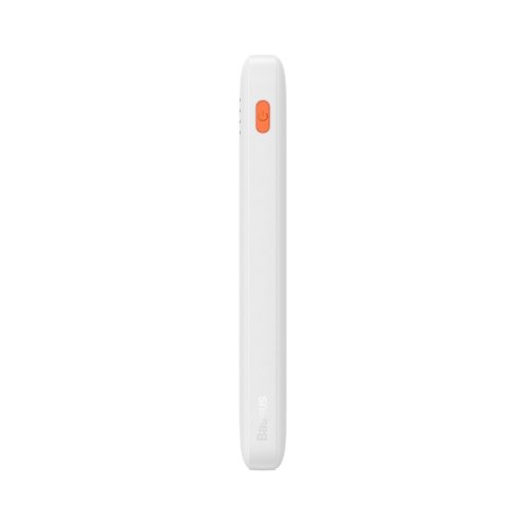 Powerbank Airpow 20W 10000mAh z kablem USB-A - USB-C 30cm - biały