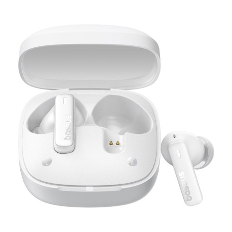Słuchawki bezprzewodowe Bowie E19 TWS dokanałowe USB-C - białe