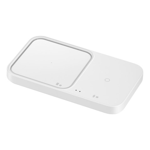 Ładowarka Samsung Wireless Charger Duo indukcyjna 15W + ładowarka sieciowa i kabel - biała