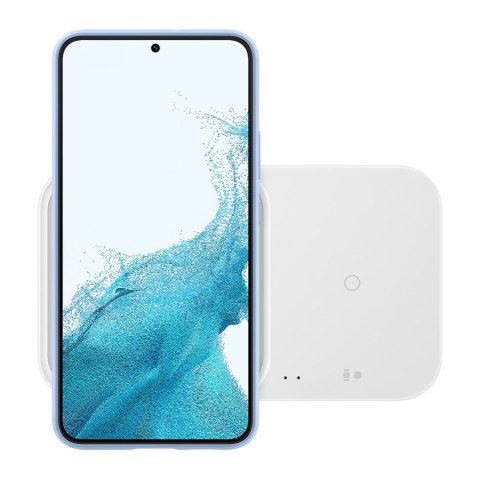 Ładowarka Samsung Wireless Charger Duo indukcyjna 15W + ładowarka sieciowa i kabel - biała