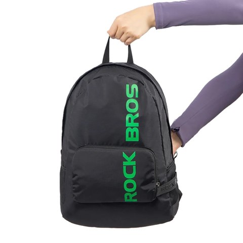 Plecak sportowy wodoodporny składany 46.5x38cm 18l - czarny