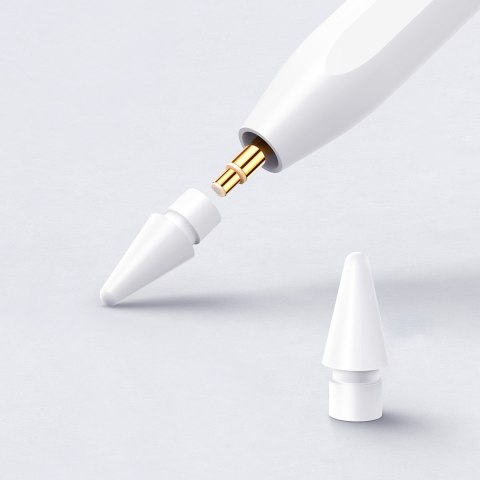 Rysik stylus aktywny do Apple iPad Pro Air Mini 130mAh USB-C - biały