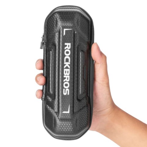 Torba rowerowa na narzędzia mocowana w uchwycie na bidon 0.65l - czarna