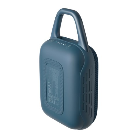 Mały turystyczny głośnik bezprzewodowy Mirtune H1 Bluetooth 8W - niebieski