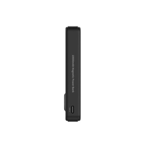 Powerbank magnetyczny Qi2 10000mAh z podstawką USB-A USB-C 22.5W PD - czarny