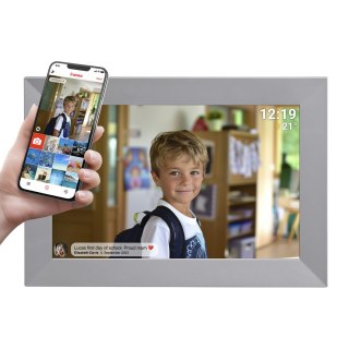 Ramka cyfrowa 10.1'' 16GB microSD WiFi Frameo PFF-1026GR - szara