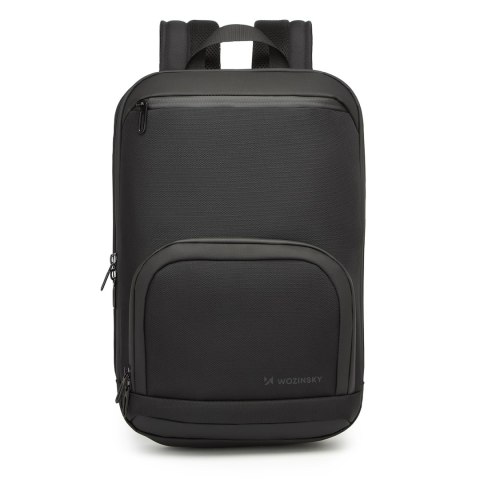 Plecak Premium na laptopa 15.6'' wodoodporny 42x11x30 cm - czarny