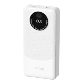 Powerbank K12Pro 20000mAh 22.5W PD USB-A USB-C - biały
