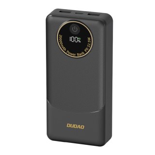 Powerbank K12Pro 20000mAh 22.5W PD USB-A USB-C - czarny