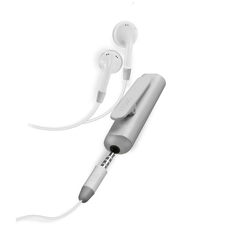 Adapter Bluetooth bezprzewodowy odbiornik z zestawem stereo - szary