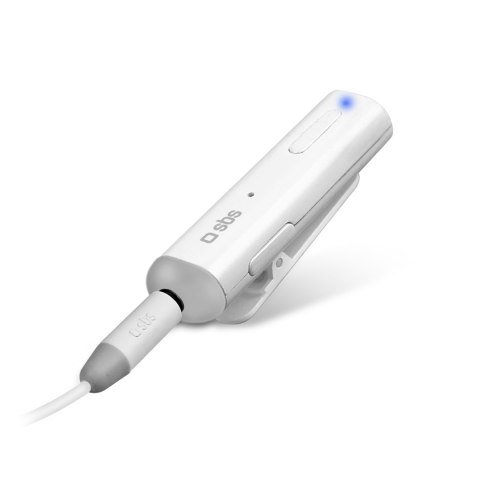 Adapter Bluetooth bezprzewodowy odbiornik z zestawem stereo - szary