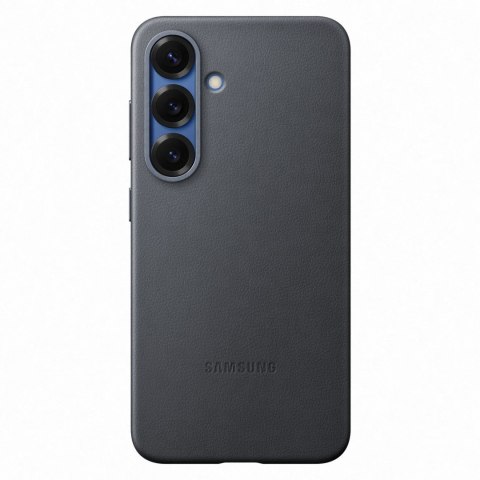 Etui plecki z ekoskóry Samsung KindSuit Case do Samsung Galaxy S25 - czarne