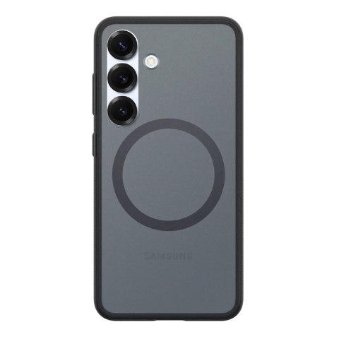 Etui silikonowe plecki Spigen Capella MagFit do Samsung Galaxy S25 - czarne