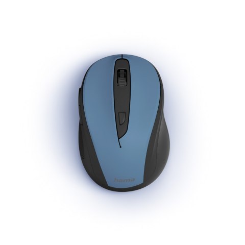 Myszka bezprzewodowa optyczna MW-400 V2 do laptopa - niebieska