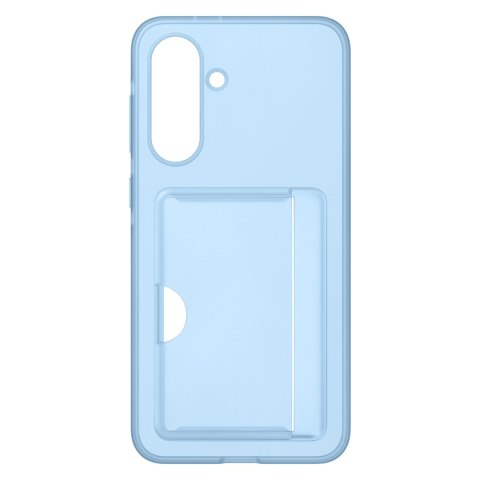 Etui Samsung Card Slot Case z kieszenią na karty na Samsung Galaxy A36 5G - niebieskie