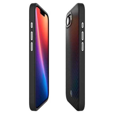 Etui case na iPhone 16e Enzo Aramid MagSafe - czarne