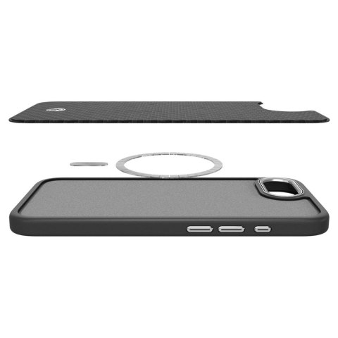 Etui case na iPhone 16e Enzo Aramid MagSafe - czarne