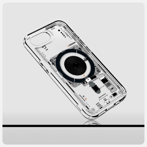 Etui case na iPhone 16e Neo One Ultra Hybrid MagSafe - przezroczyste