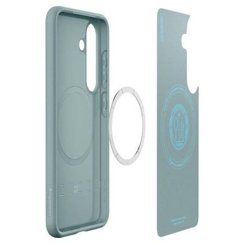 Etui na Samsung Galaxy S25 Caseology Parallax Mag MagSafe - zielone