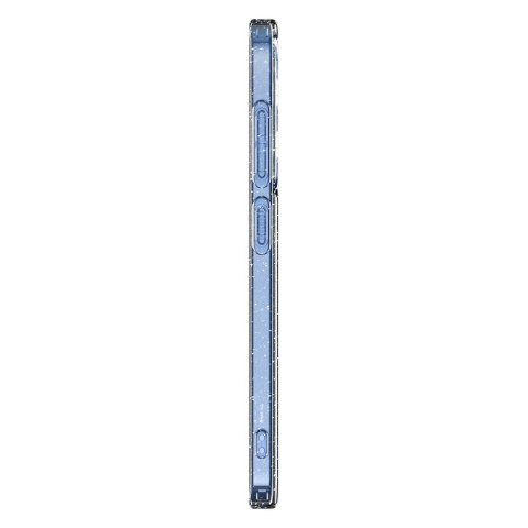 Etui na Samsung Galaxy S25+Liquid Crystal - brokatowo przezroczyste