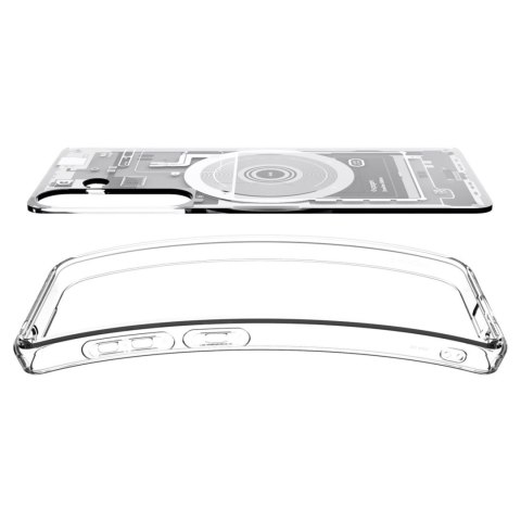 Etui na Samsung Galaxy S25 Zero One Ultra Hybrid Mag - białe