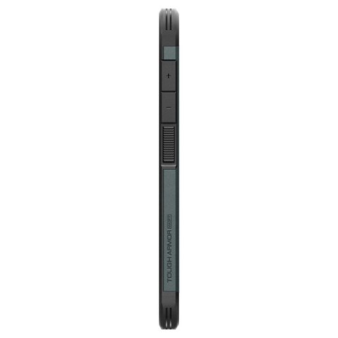 Etui pokrowiec na Samsung Galaxy S25+ Tough Armor MagSafe - zielone