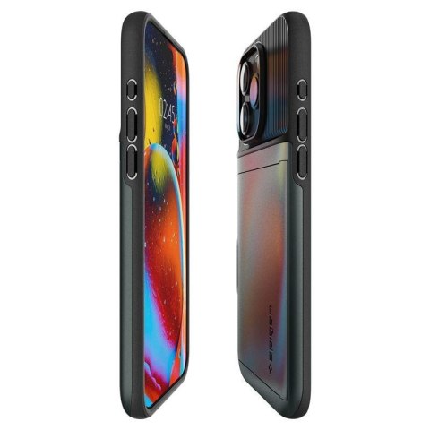 Etui case na iPhone 15 Pro Max Slim Armor CS - ciemnozielone