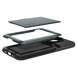 Etui case na iPhone 15 Pro Slim Armor CS - ciemnozielone