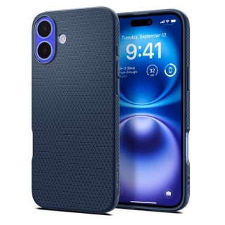 Etui case na iPhone 16 Liquid Air - niebieskie