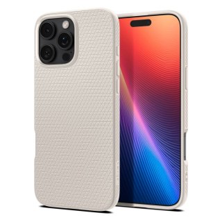 Etui case na iPhone 16 Pro Liquid Air - tytanowe