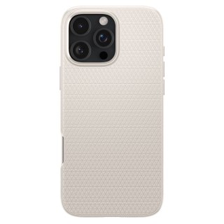Etui case na iPhone 16 Pro Liquid Air - tytanowe