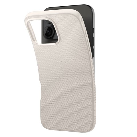 Etui case na iPhone 16 Pro Liquid Air - tytanowe