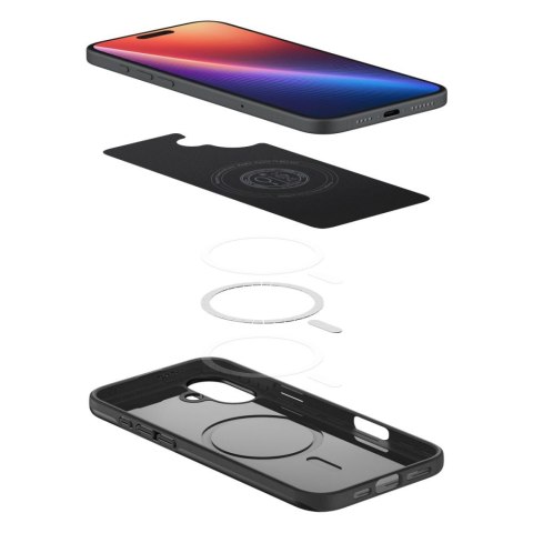 Etui ochronne na iPhone 16 Plus Thin Fit MagSafe - czarne